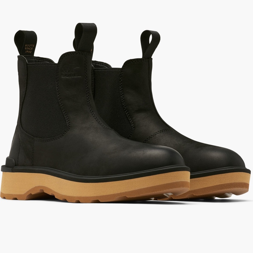 Sorel Hi-Line Chelsea Boot - Black - Size 8 - Women’s Shoes